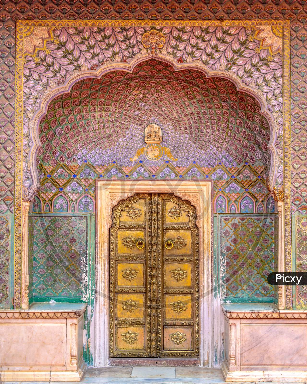 Door at city Palace Jaipur