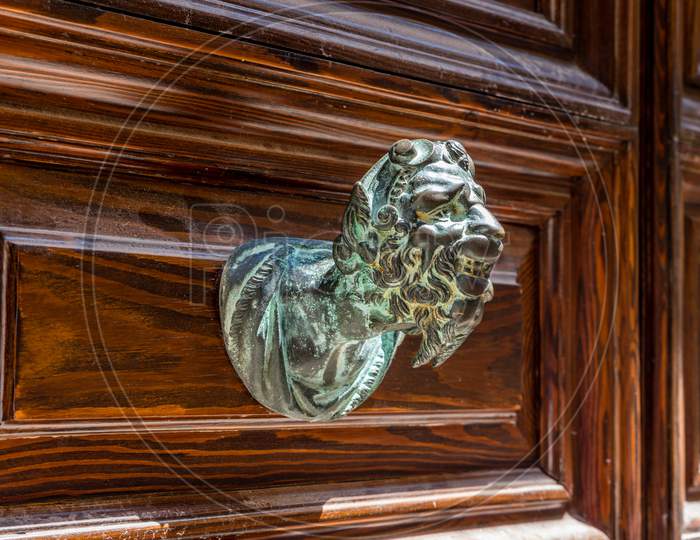 Italy, Venice, An Old Door Knob