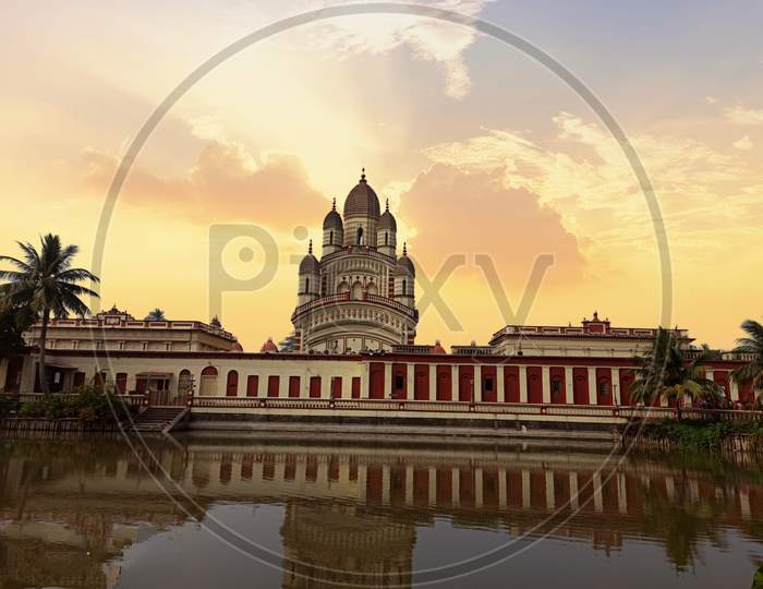 Dakshineswar Kali Temple sunset