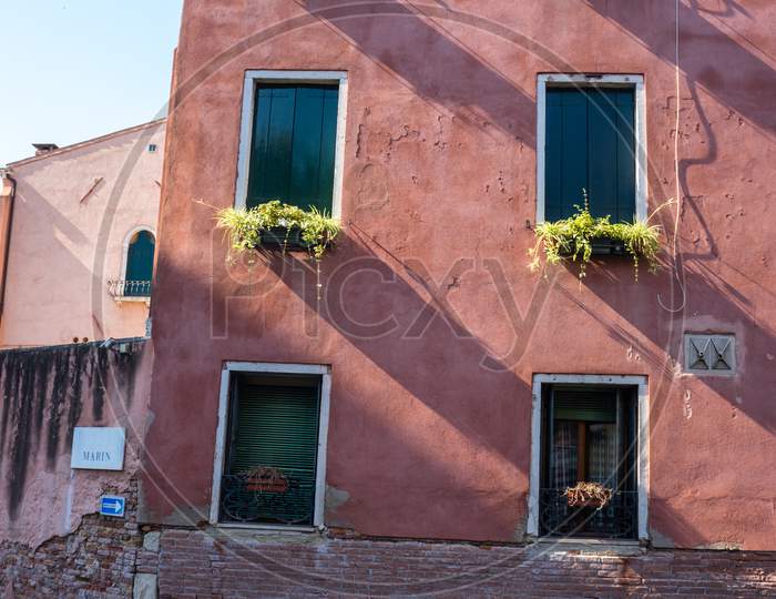 Venice, Italy - 30 June 2018: The  San Miguel Mission In Venice, Italy