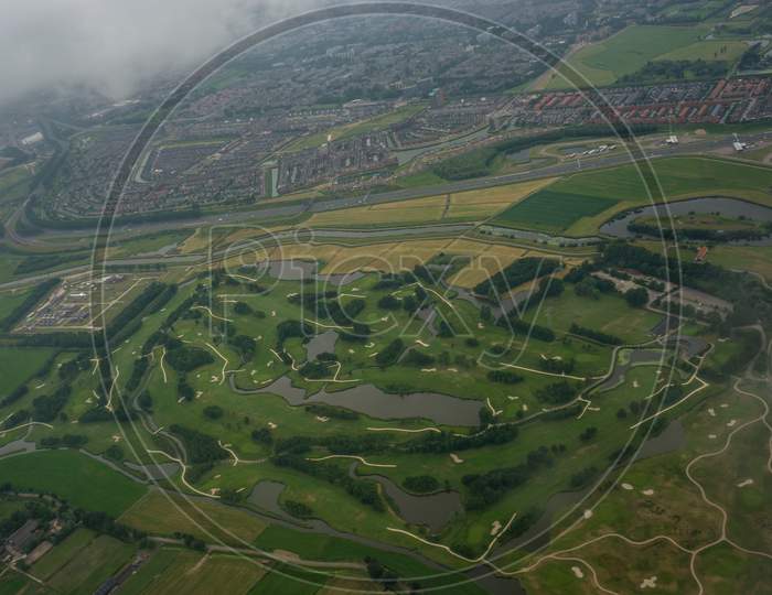 The Golf Course Viewed From The Sky