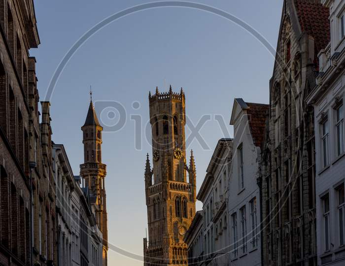 Belgium, Bruges, Belfry Of Bruges,