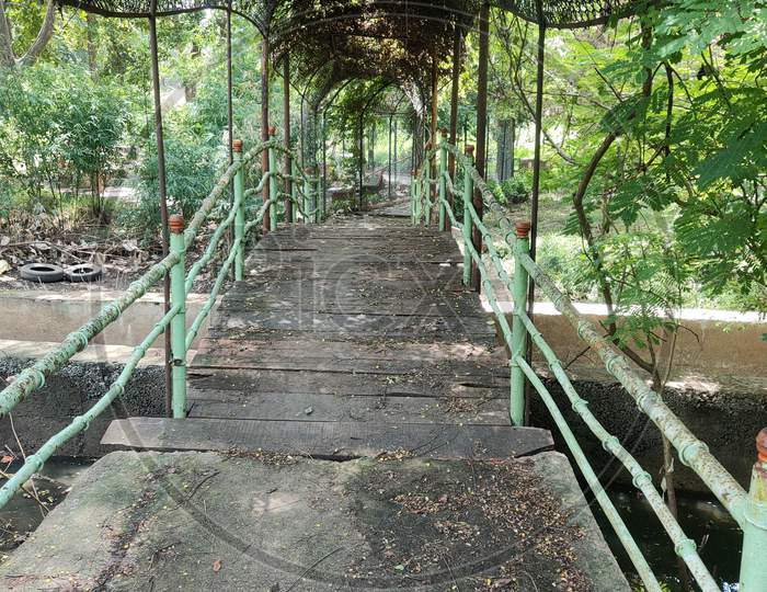 Old footover bridge