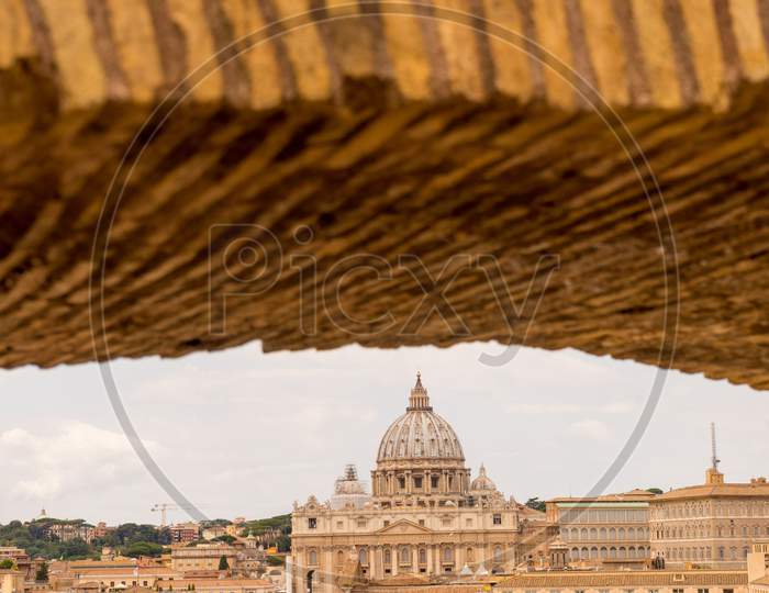 Rome, Italy - 23 June 2018: Saint Peter'S Church Rome, Italy