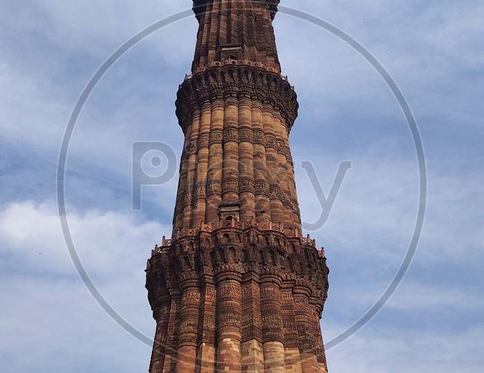 Qutub minar delhi india