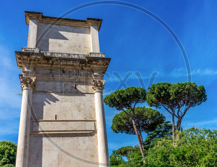 Europe, Italy, Rome, Roman Forum, Arch Of Titus,