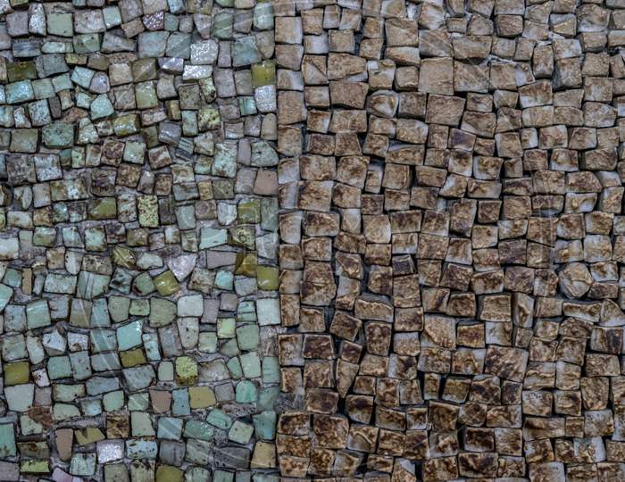 Marble Stones On A Wall