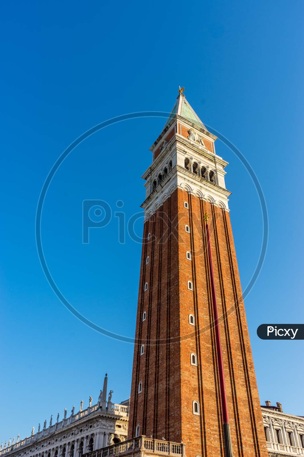 Image of Italy, Venice, St Mark'S Campanile, Low Angle View Of Building ...