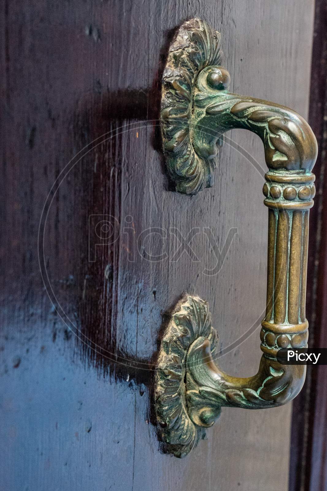 Italy, Venice, Close-Up Of Door Knocker