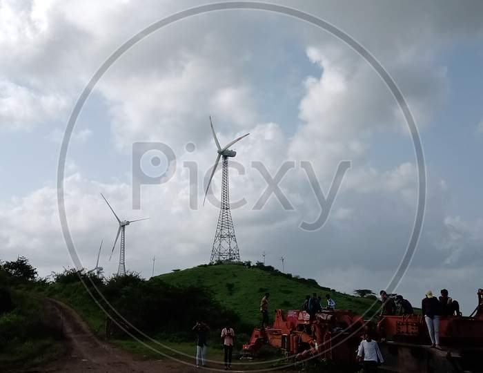 Visit amzing windfarm malnath
