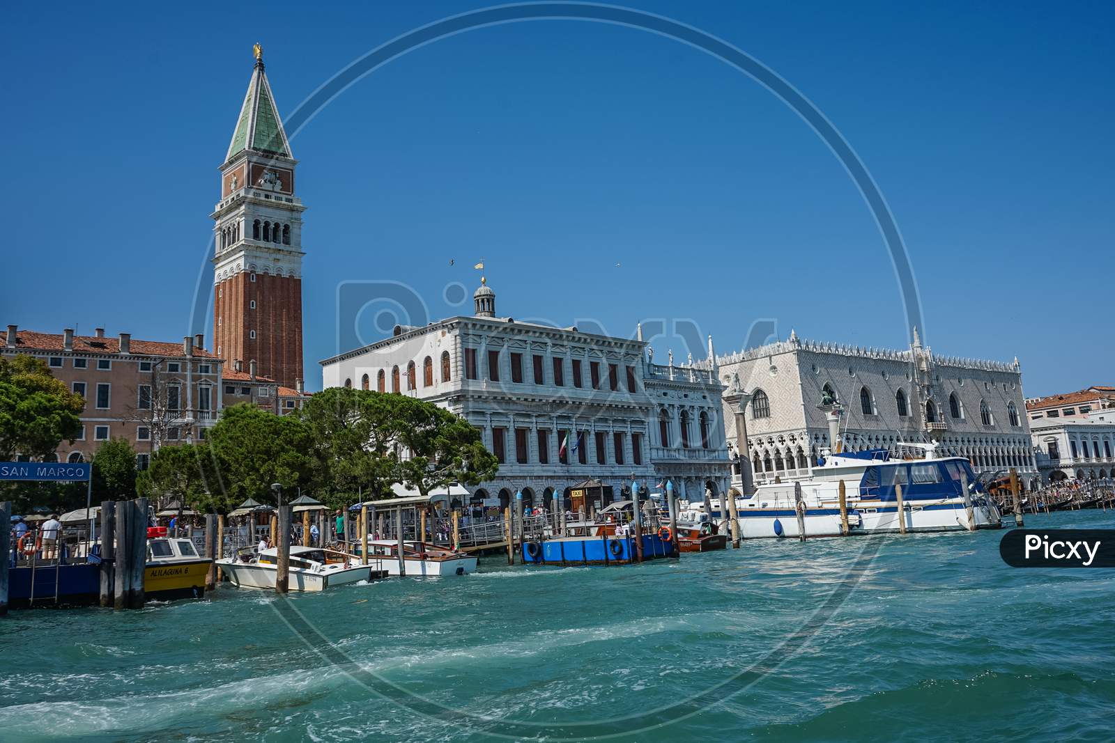 Venice, Italy - 01 July 2018: Piazza San Marco In Venice, Italy
