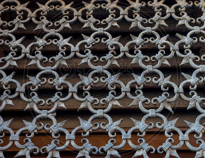 Italy, Venice, A Chain Link Fence