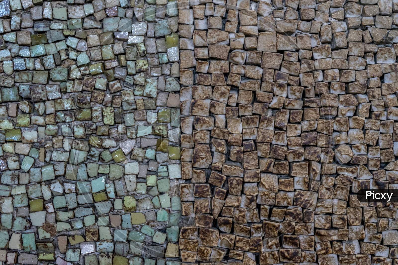 Marble Stones On A Wall