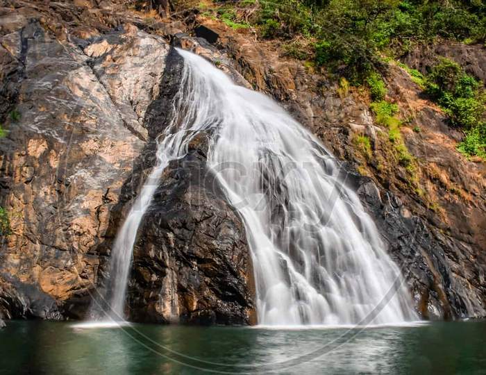 Doodhsagar Waterfall long exposure