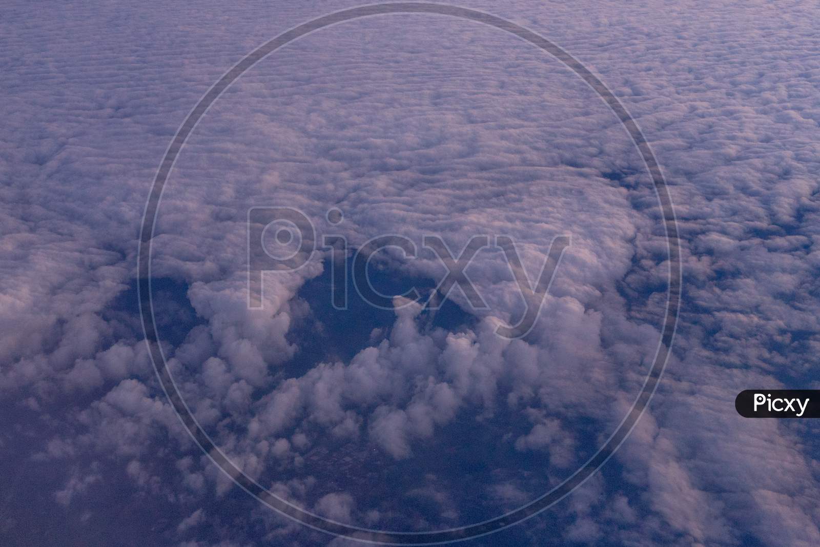 Netherlands, A Close Up Of Clouds In The Sky