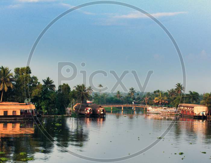 Traditional Kerala Houseboats