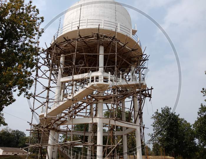 Cement Constructed Water Tank.
