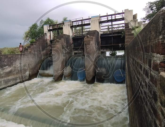 Indian water cannel lockgate