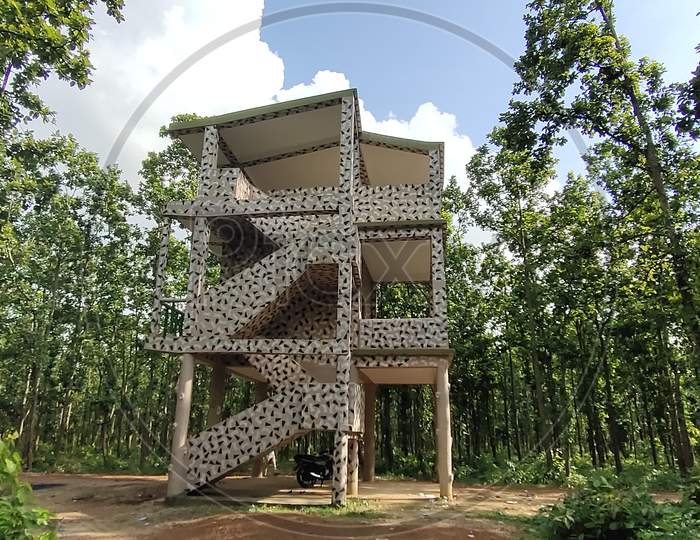 Forest watchtower