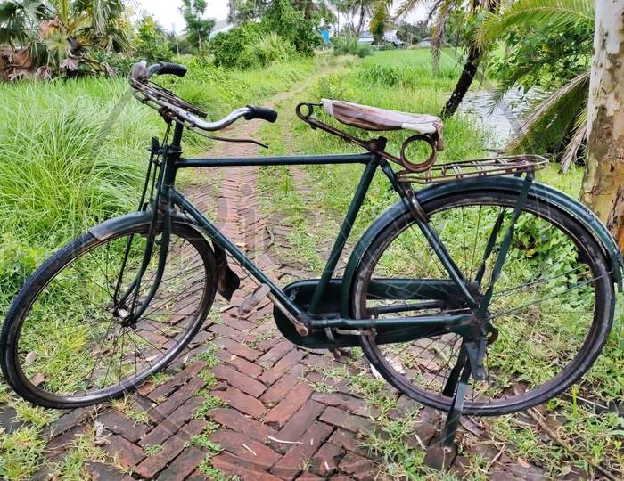 Indian old bicycle