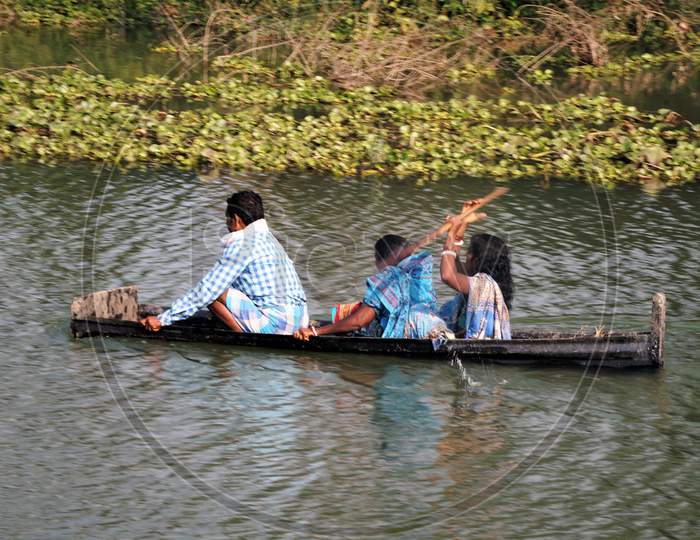 Men on a boat