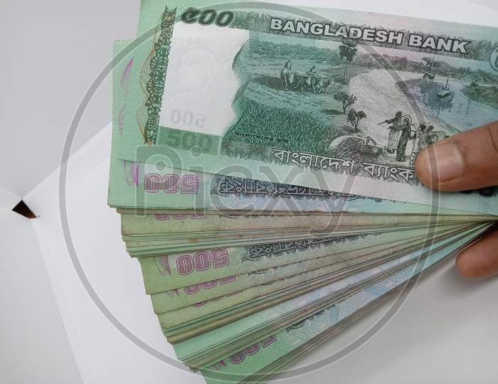 Bangladeshi 500 Handred Bank Note