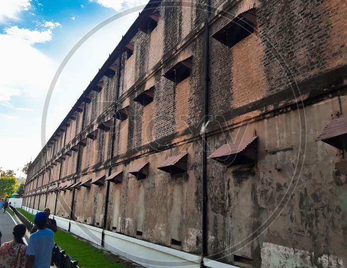 Cellular Jail Building in Port Blair, India