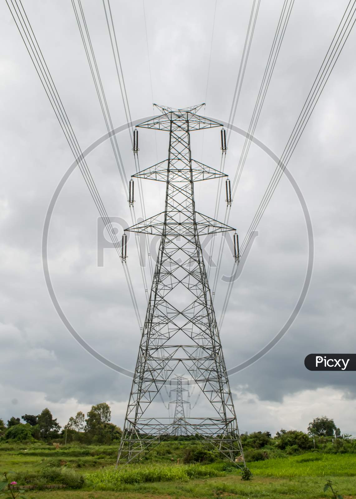 High Power Voltage Electric Pole
