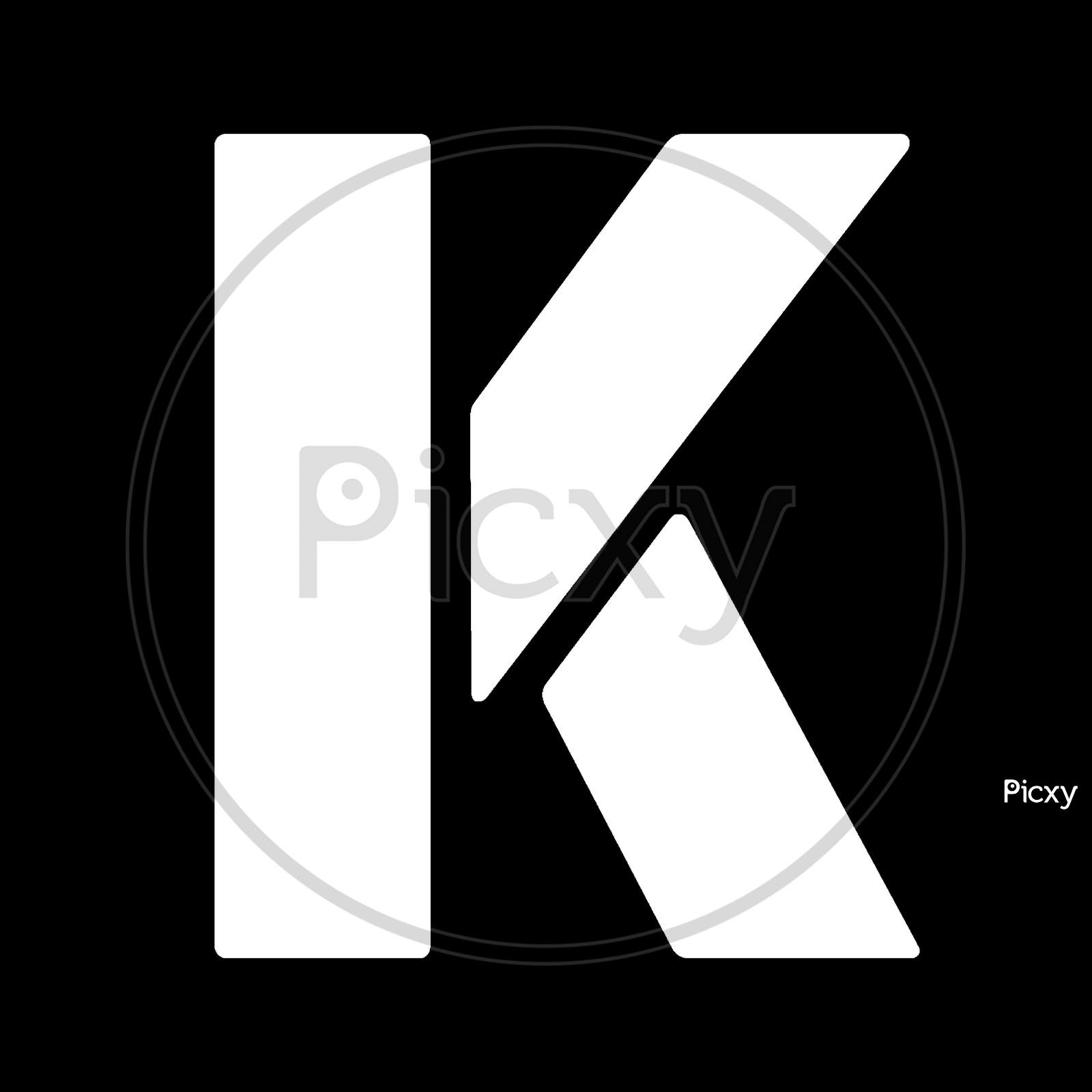 K logo design [ K PNG Image ]