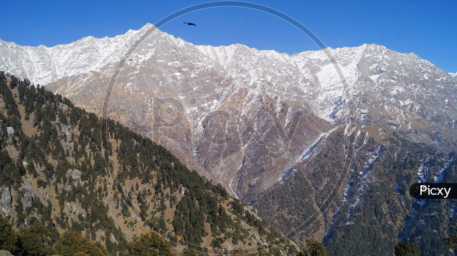 Beautiful mountains click tugnath mountain Uttarakhand india