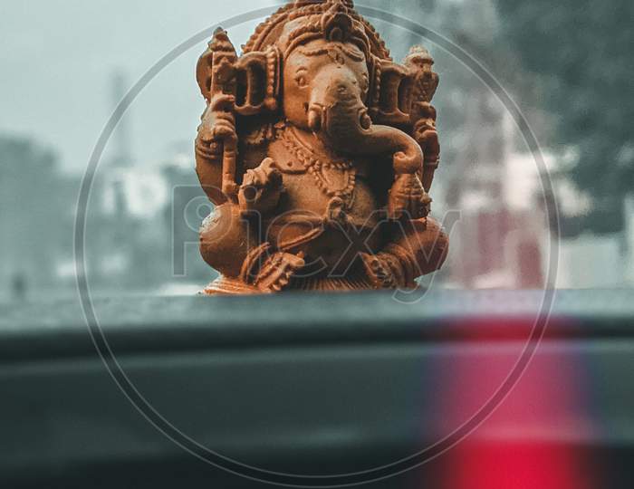 Lord Ganesha Idol, Lord Ganesha, Indian God,