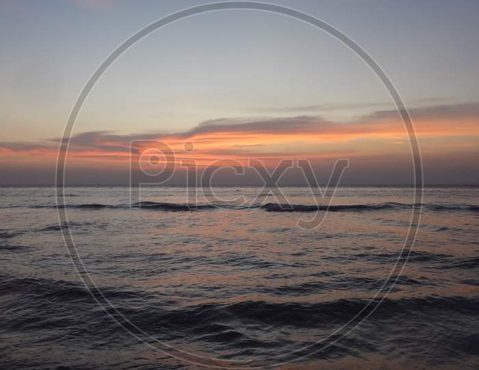 Sunset at Port Blair