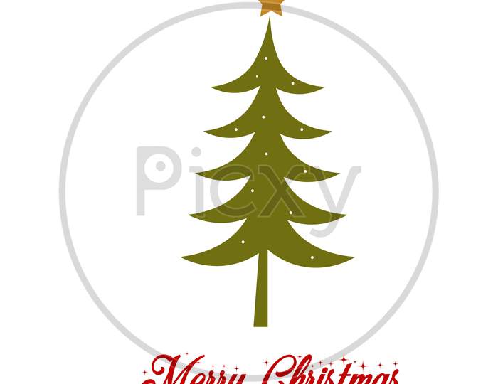 Christmas Tree Card Template For Gift