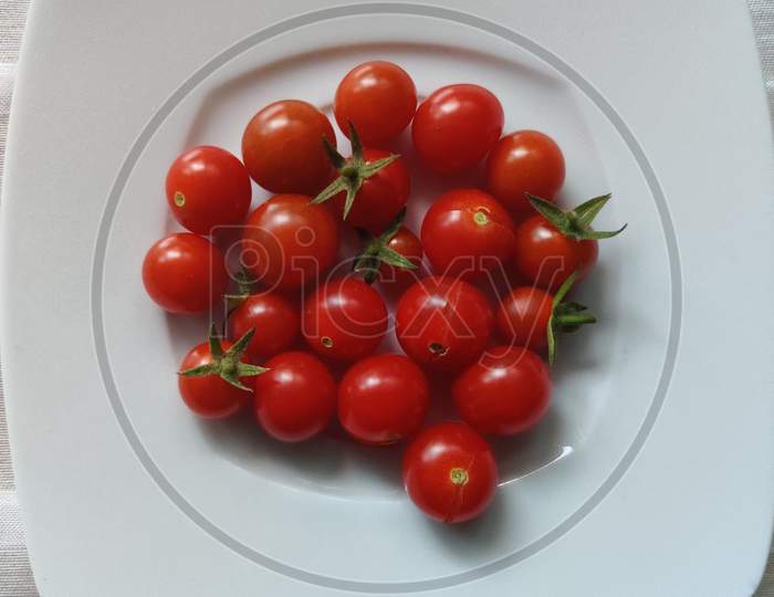 Heathy Red Tomatos