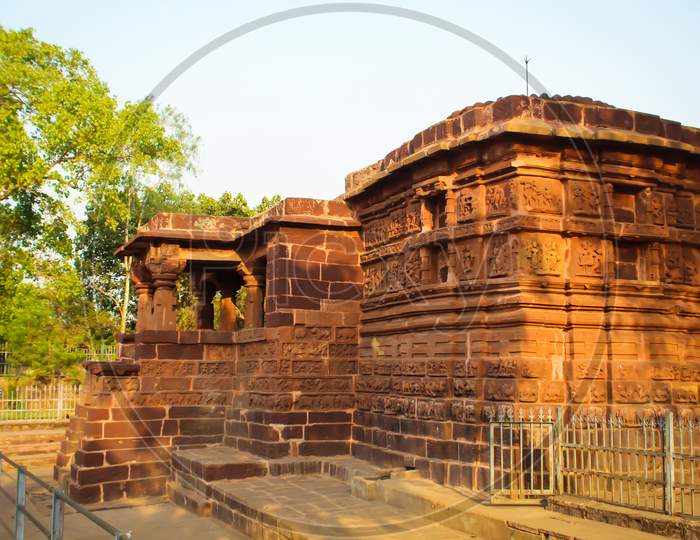 Shiva Temple At Dev Baloda Depicts The Stories Of Those Time. Situated In The District Of Bhilai, Chattisgarh Tourism, India