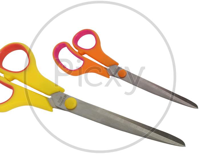 very useful scissors with differrent colors.