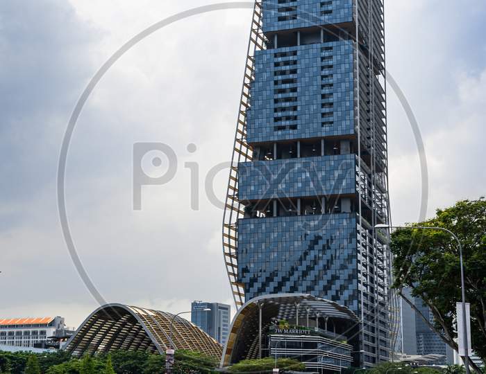 Daylight Cityscape, Shaw Towers, Singapore 2020.