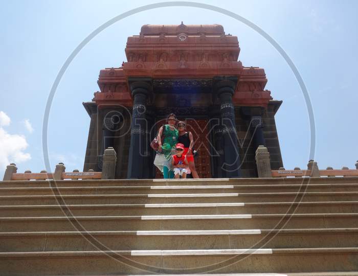 view of Vivekananda Rock Memorial, Kanyakumari