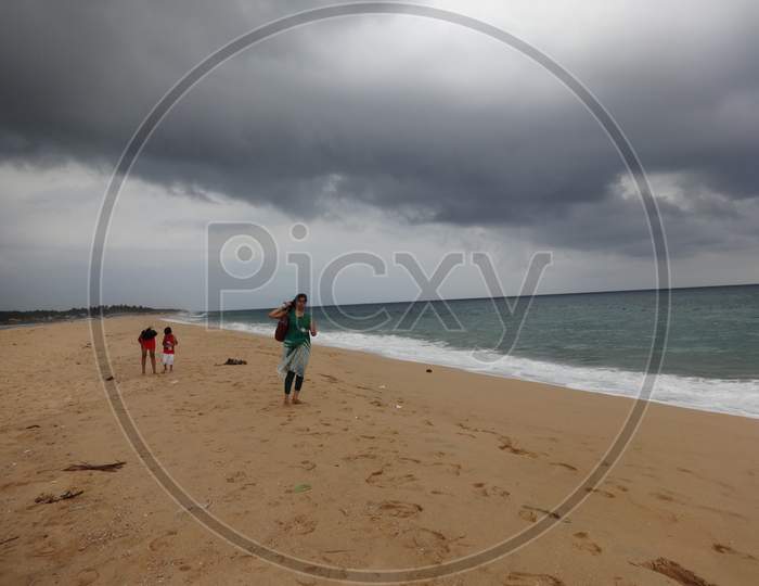 a view of Poovar Beach, Kerala