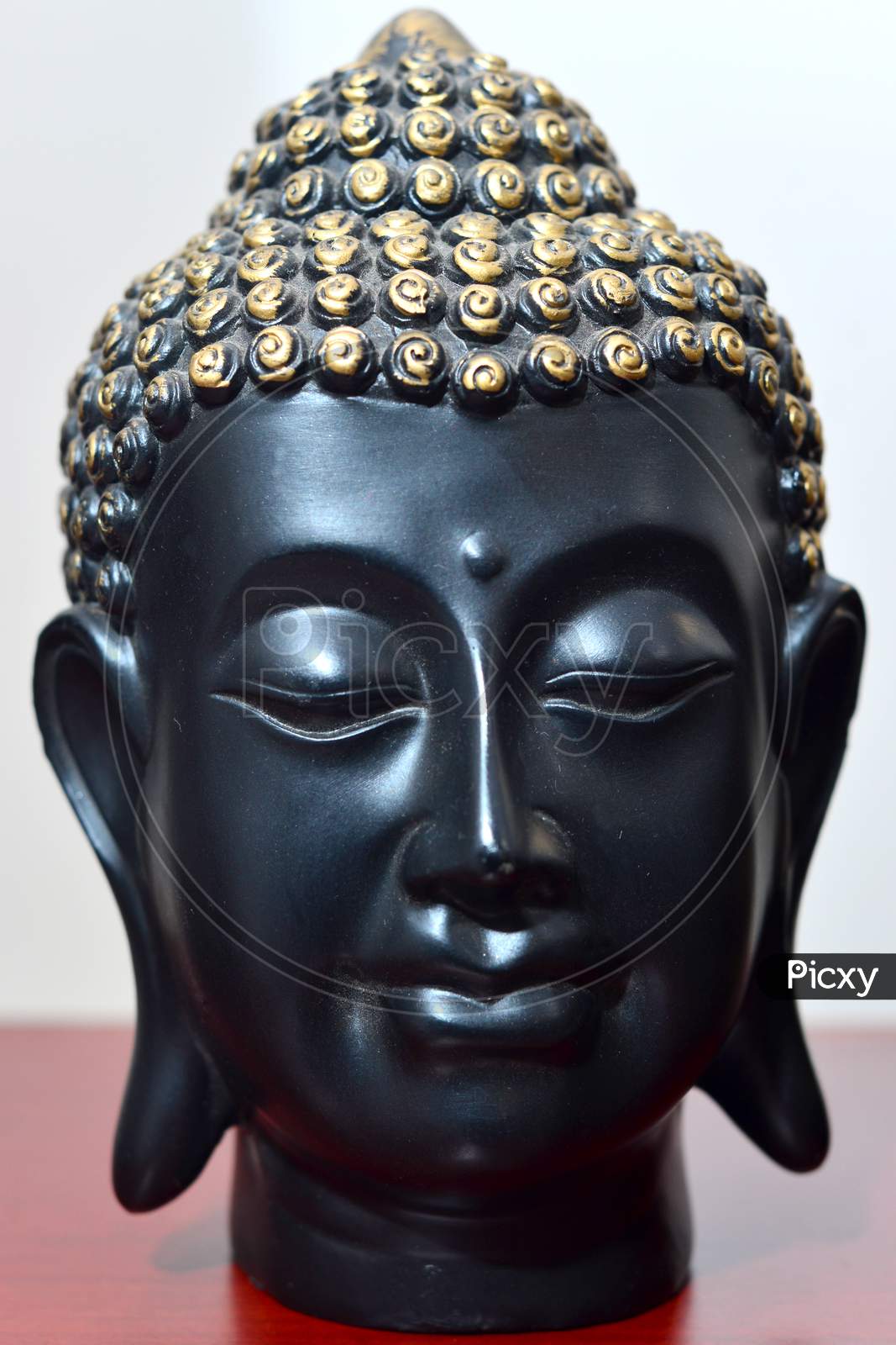 Buddha Face Black