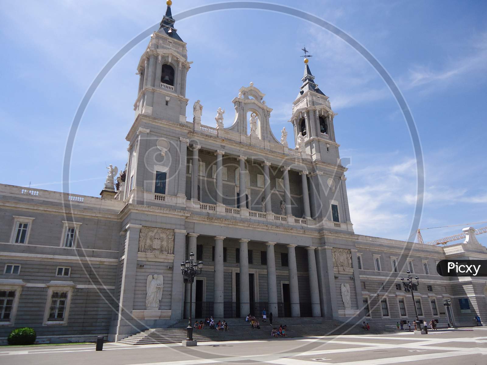 Almudena Cathedral Is A Catholic Church In Madrid, Spain. It Is The Seat Of The Roman Catholic Archdiocese Of Madrid.