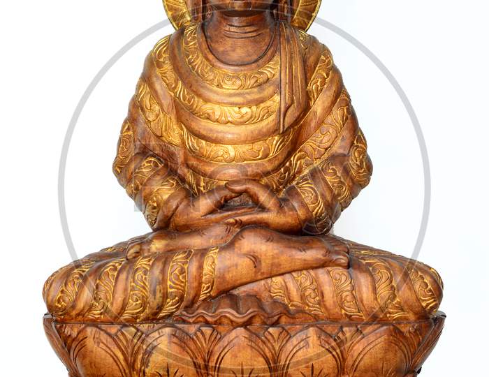 Buddha Sitting In Non-Doing.