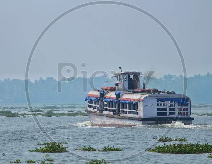 Kerala backwaters passanger boat