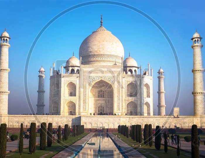 Taj Mahal In Agra, Uttar Pradesh, India