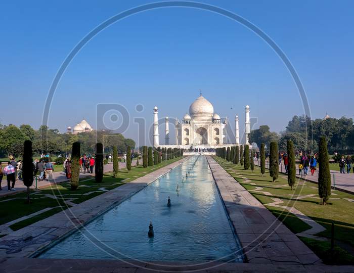 The Most Famous Indian Muslim Mausoleum In Agra In India
