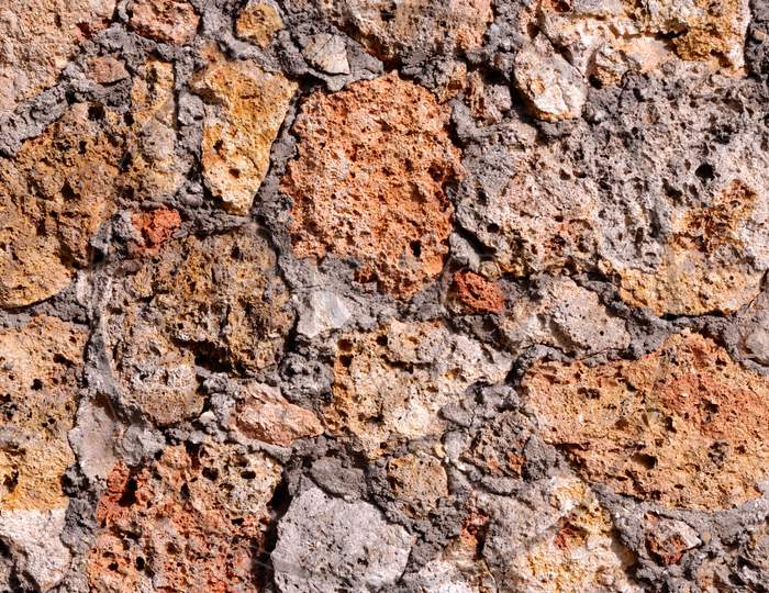 A Wall With Giraffe Texture On It Made Up Of Beautiful Sedimentary Rocks And Looks Stunning Like A Sponge