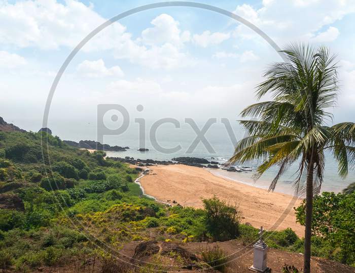 Goa Beach Vasco Da Gama. Goa, India.