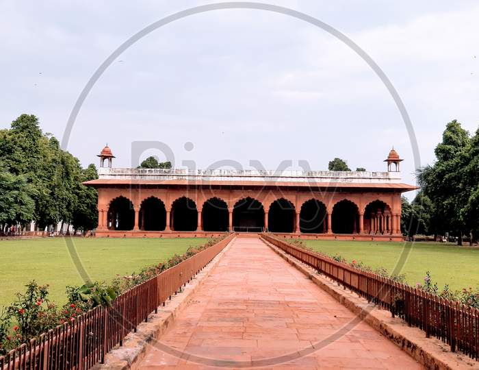 Dewan e aam..front view..at Red fort Delhi