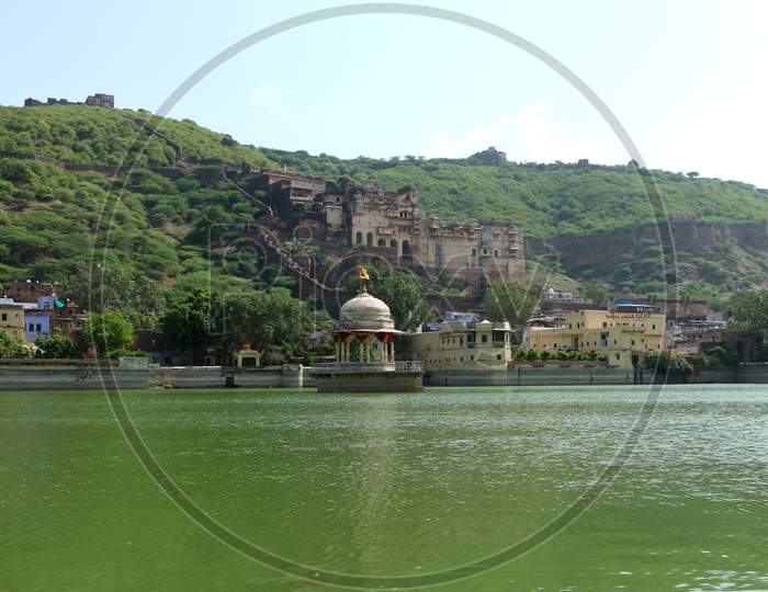 Bundi Taragarh Fort With Naval Sagar Lake