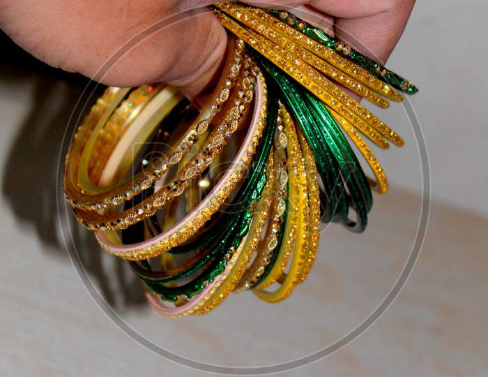 colorful bangles